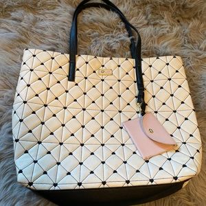 Quilted Betsey Johnson Tote Bag